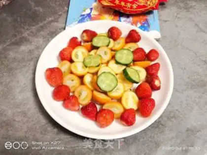 Make Strawberry orange salad step 7