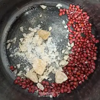 Make Red Bean Mountain medicine, small circle step 0