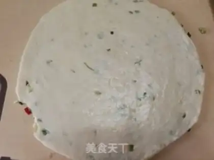 Make Onion butter cake step 16