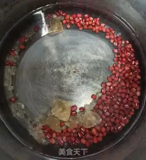 Make Red Bean Mountain medicine, small circle step 1