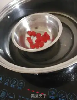 Make Little fruit pudding step 1