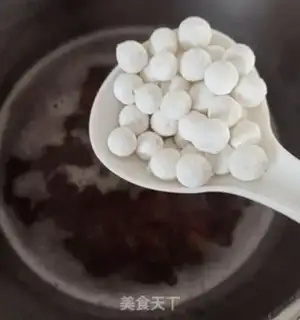 Make Red Bean Mountain medicine, small circle step 4