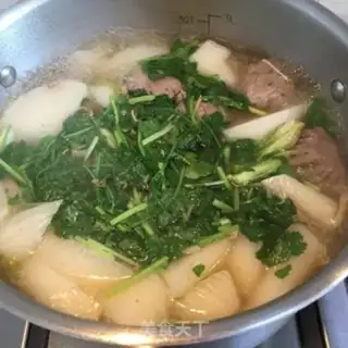 Make Roach beefball soup step 6