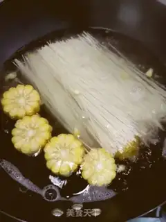 Make A green noodle step 3