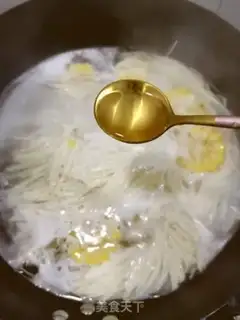 Make A green noodle step 4