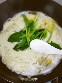 Make A green noodle step 6