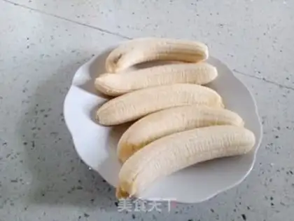 Make Bose banana step 1