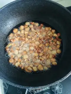 Make Pig oil step 2