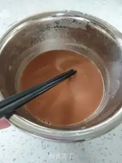 Make Milk chocolate buns step 1
