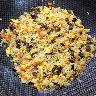 Make Spicy beef fried rice step 8