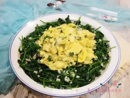 Make Eggs and weeds step 11
