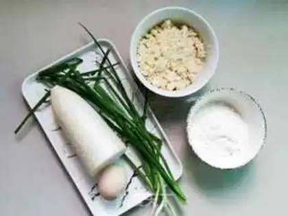 Make Radish Bean Ball step 0