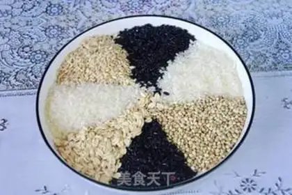 Make Coarse rice step 0