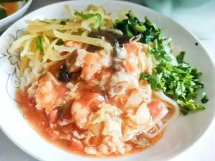 Make Tomato shrimp halogen step 25