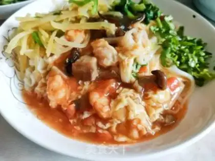 Make Tomato shrimp halogen step 26