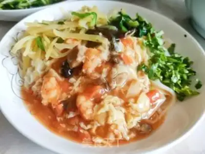 Make Tomato shrimp halogen step 27