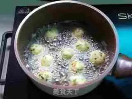 Make Radish Bean Ball step 6