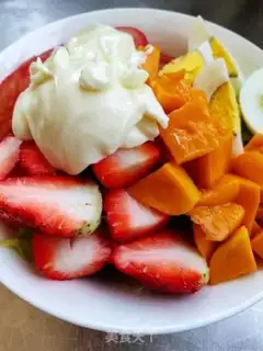Make Vegetable fruit salad step 3
