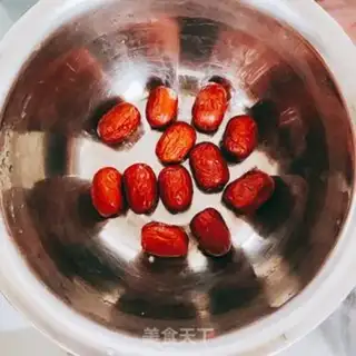 Make Red bean rice step 1