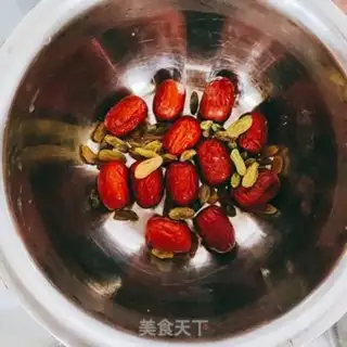 Make Red bean rice step 2