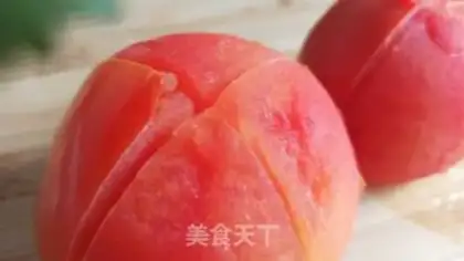 Make Tomato fat cow pot step 1
