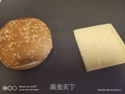 Make Meatloaf burger step 1