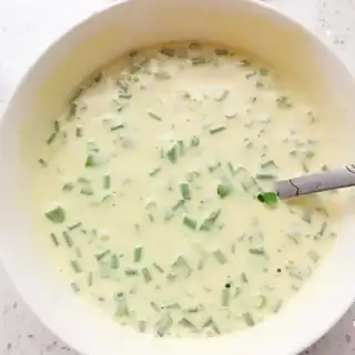 Make Egg pancakes step 5