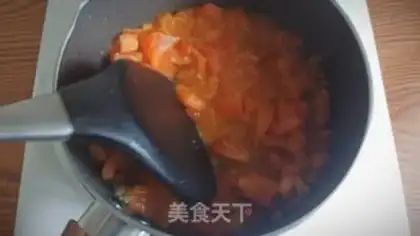 Make Tomato fat cow pot step 7