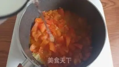 Make Tomato fat cow pot step 9