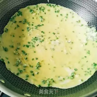 Make Egg pancakes step 8