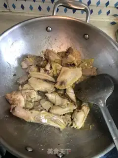 Make Chicken with fresh vegetables step 1