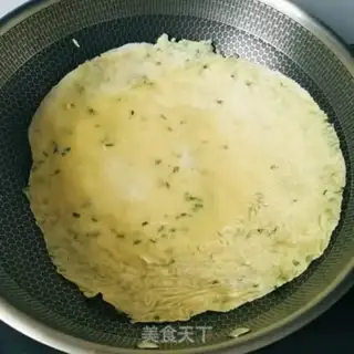 Make Egg pancakes step 9
