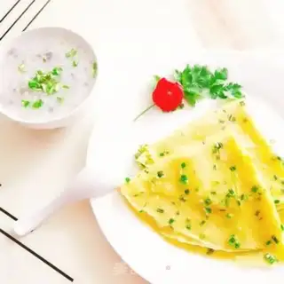 Make Egg pancakes step 12