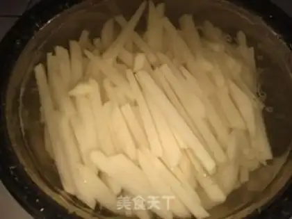 Make French fries step 2