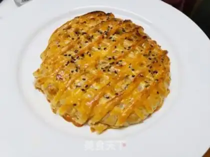 Make Ten minutes fast-hand apple pie step 5