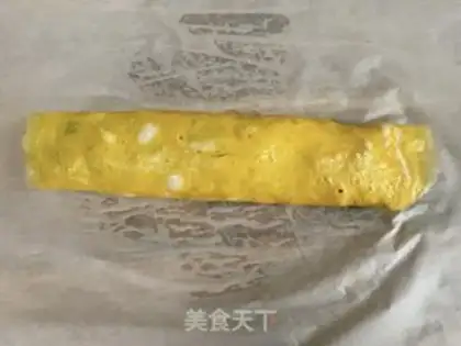 Make Rice egg rolls step 15