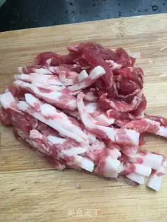 Make Garlic fried beans step 2