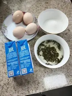 Make Milk and ice cream step 0