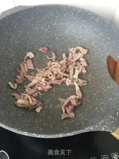 Make Garlic fried beans step 7