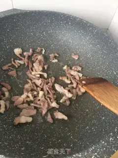 Make Garlic fried beans step 8