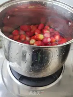 Make Strawberry sugar cans step 2