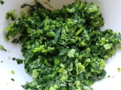 Make Green bean curry step 1