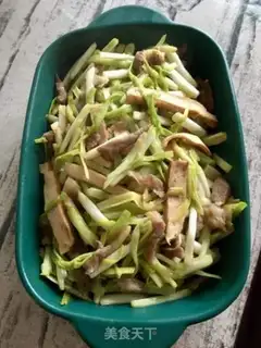 Make Garlic fried beans step 14