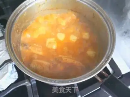 Make Curry chicken wings step 4