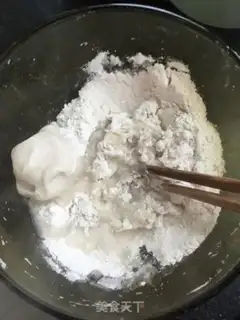 Make Onion waffles step 2