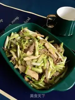 Make Garlic fried beans step 15