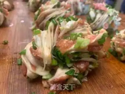 Make Onion pork rolls step 9