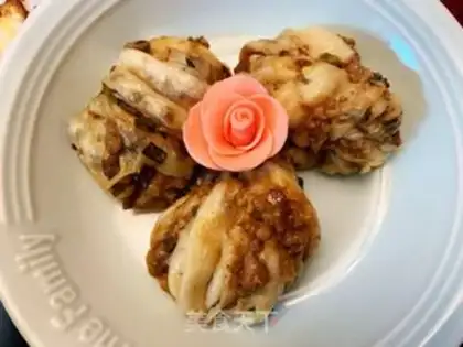 Make Onion pork rolls step 11