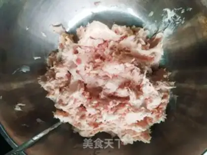 Make Pork dumplings step 0
