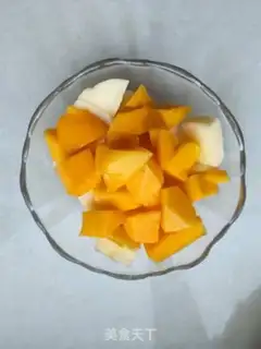 Make Mango apple walnut sour cream step 3